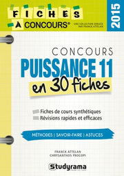 Concours puissance 11 en 30 fiches 2015
