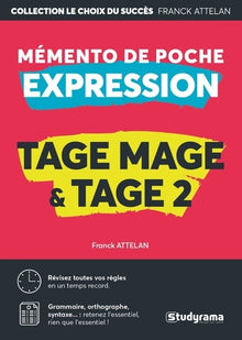 Mémento de poche Expression tage mage et tage 2
