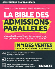 La bible des admissions parallèle