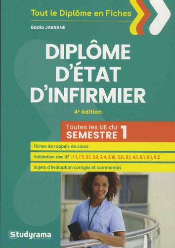 Diplôme d'état d'infirmier (semestre 1)