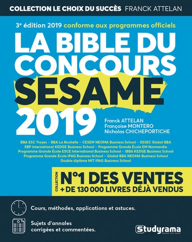 La bible du concours Sésame 2019