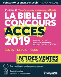 La bible du concours accès 2019