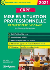 CPRE - Mise en situation professionnelle - Première épreuve orale: Professeur des écoles