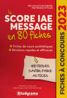 Score IAE Message en 80 fiches