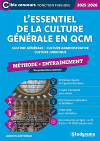 L’essentiel de la culture générale en QCM – Méthode + entraînement