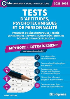 Tests d’aptitudes, psychotechniques et de personnalité – Entraînement
