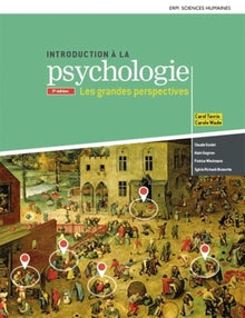 Introduction à la psychologie, les grandes perspectives 3e Ed.