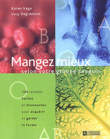 Mangez mieux selon votre groupe sanguin