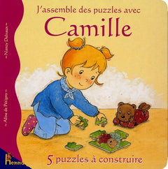 J'assemble des puzzles avec Camille - 5 puzzles à construire