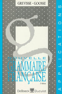 Nouvelle grammaire française : Application