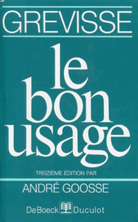 Le bon usage