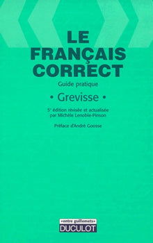 Le français correct