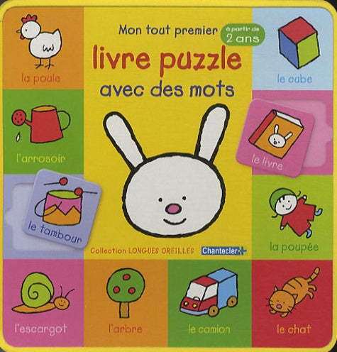 Mon tout premier livre puzzle avec des mots