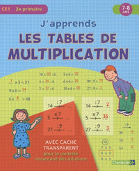J'apprends les tables de multiplication CE1