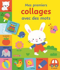 Mes premiers collages avec des mots - Joue et apprends avec Billi