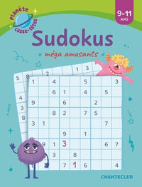 Planète casse-têtes : sudokus méga amusants