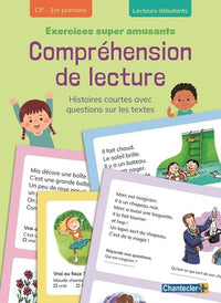 Exercices super amusants - Compréhension de lecture - CP (bloc vert)