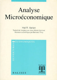 Analyse microéconomique