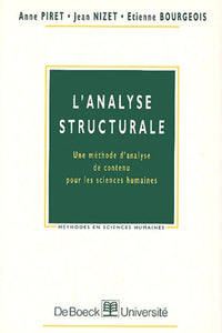 L'analyse structurale