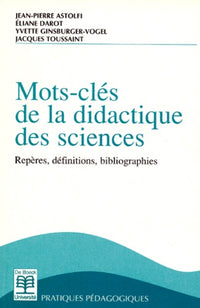 Mots-cles de la didactique des sciences