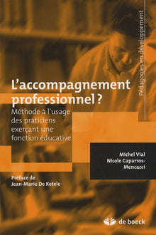 L'accompagnement professionnel
