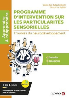 Programme d'intervention sur les particularités sensorielles