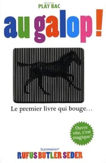 Au galop: Le premier livre qui bouge