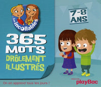 365 Mots drôlement illustrés 7-8 ans
