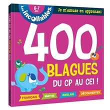 Incollables - Blagues pour réviser du CE1 au CE2 - Cahier de vacances