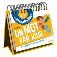 Les incollables - Un mot par jour - Grande Section - 5/6 ans