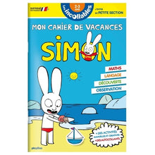 Cahier de vacances 2025 Simon - Les incollables
