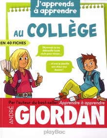 J'apprends à apprendre au collège