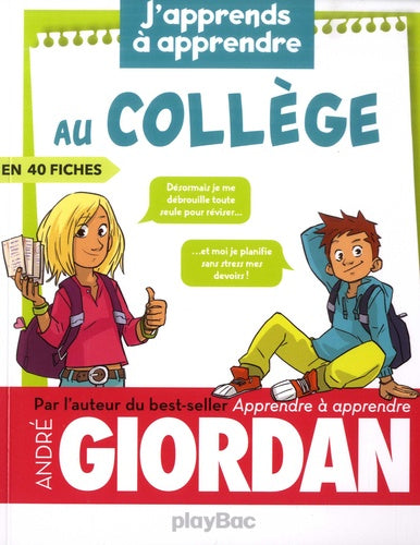 J'apprends à apprendre au collège