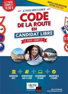 Code de la route 2020-2021 en candidat libre