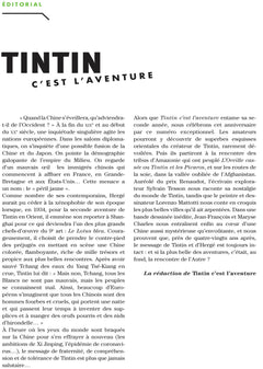 Tintin c'est l'aventure n°5 - A la recherche de Tchang