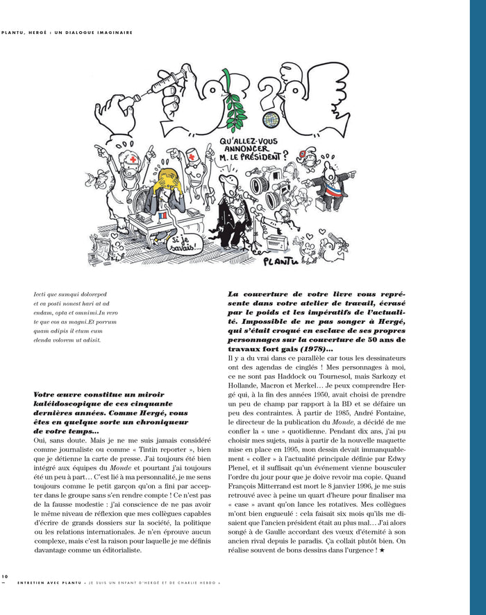 Tintin HS n°2 - Plantu