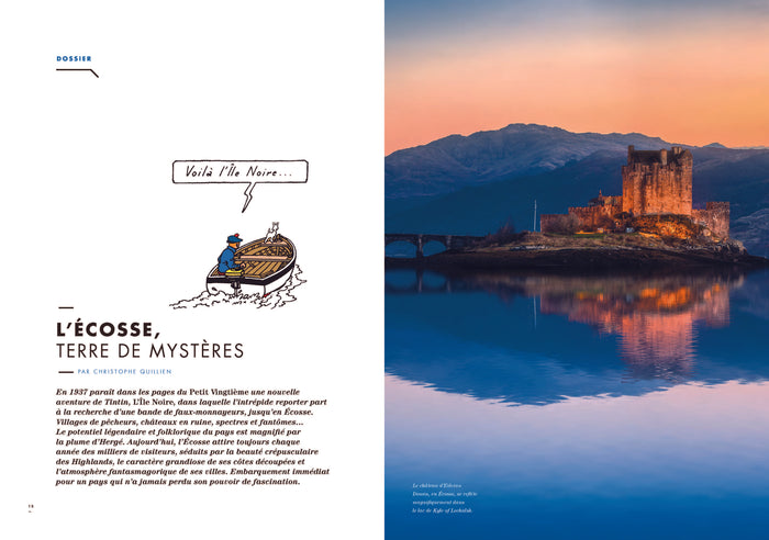 Tintin c'est l'aventure n°16 -  Écosse, terre de mystères