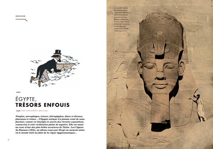 Tintin c'est l'aventure n°17 - Égypte, trésors enfouis