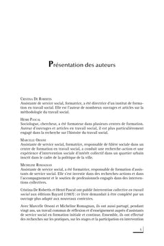 L'intervention sociale d'intérêt collectif