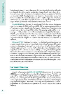 Le métier de directeur d'établissement sanitaire, social et médico-social