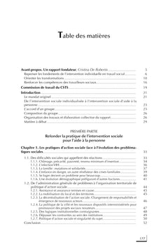 L'intervention sociale d'aide à la personne