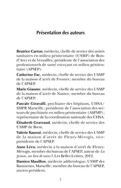 Les soins en prison