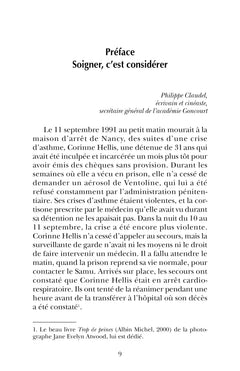 Les soins en prison