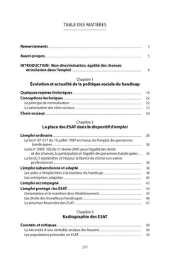 L'avenir du travail protégé