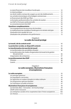 L'avenir du travail protégé