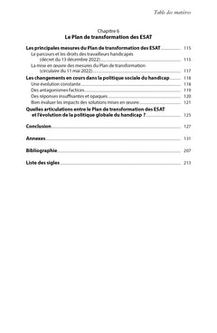 L'avenir du travail protégé