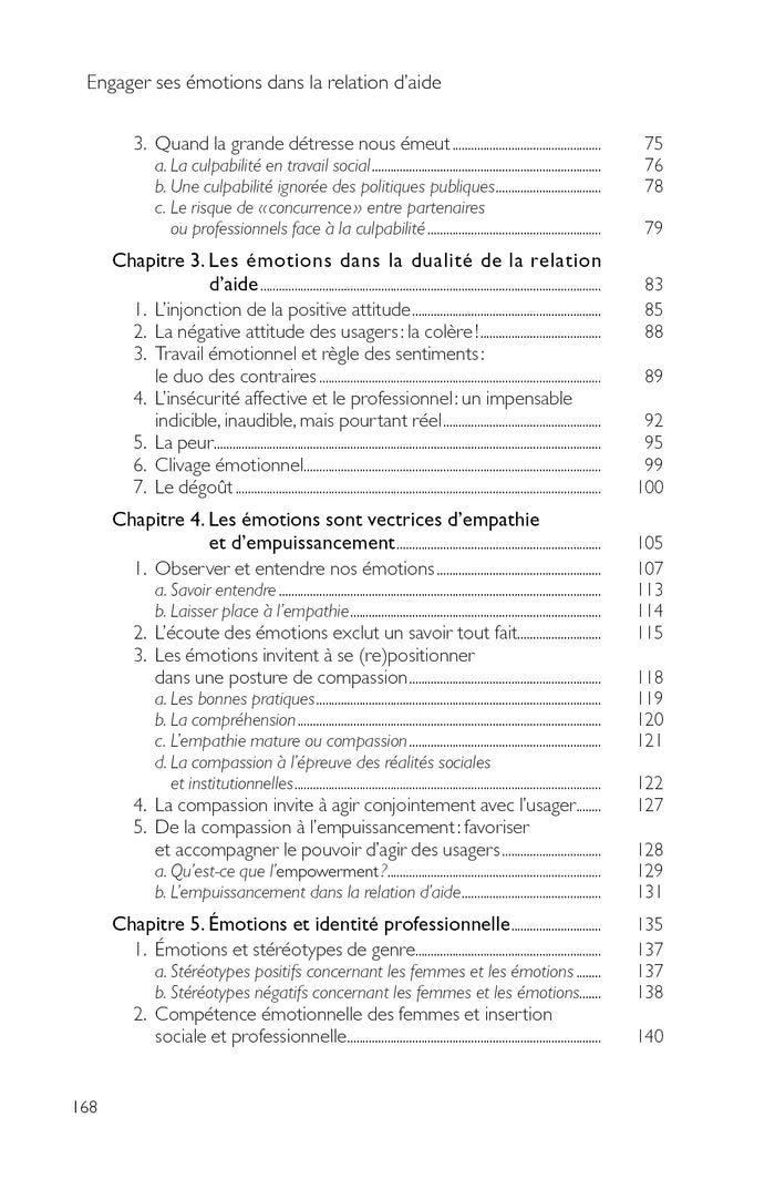 Engager ses émotions dans la relation d'aide