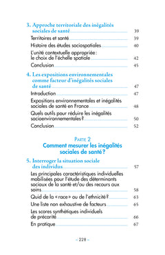 L'épidémiologie sociale