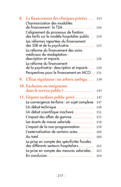 Les cliniques privées
