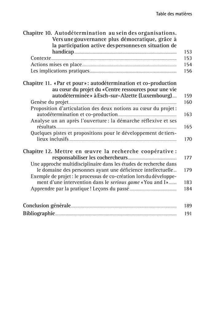 Autodétermination et pouvoir d'agir dans le monde du handicap